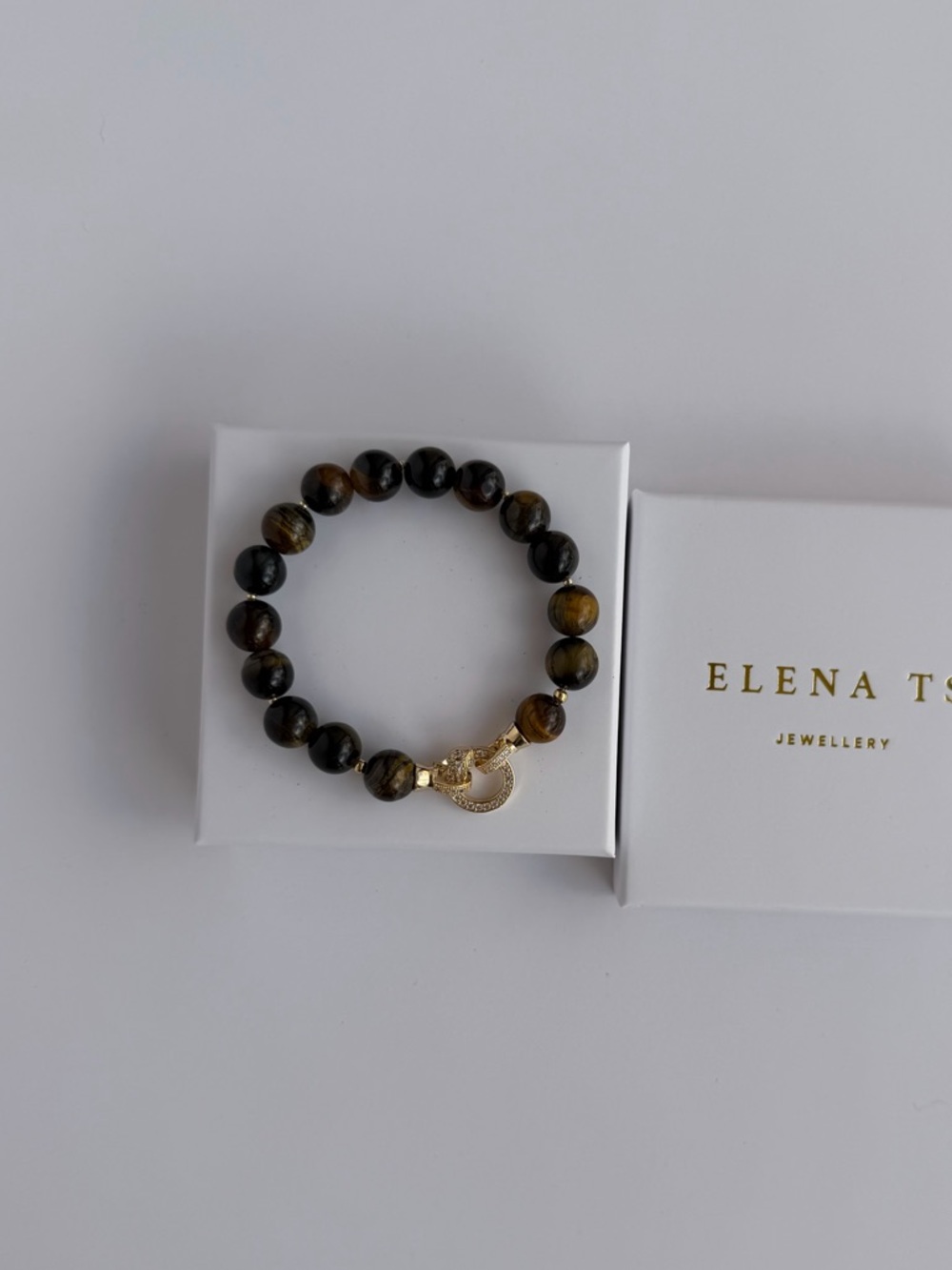 559 Tiger Eye Stone Bracelet